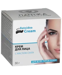 Крем для лица с малом ската "Batoidea", 30 г , Пантика