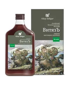 Бальзам на меду "ВитязЪ", 250 мл., Алтай Селигор