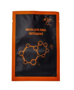 Маска для лица "Пептидная" (ткань), 1 шт./18 гр., Микролиз