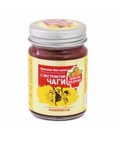 Бальзам для тела с экстрактом чаги, 50 мл., Доктор Кедрова