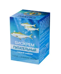 Биокрем питательный с икрой кефали "Энергия моря", дозатор 30 г., Пантика