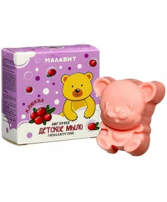 Мыло детское «Малавит» КЛЮКВА 80 г., Малавит