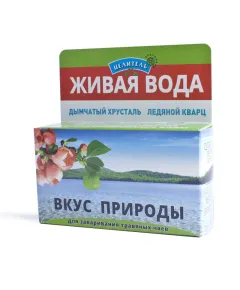 Вкус природы, активатор воды (дымчатый хрусталь+ледяной кварц), 50 г., Природный целитель