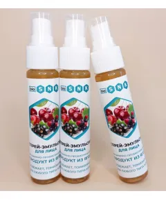 Спрей-эмульсия для для лица (витаминно-пробиотический продукт из ягод) , флакон, 50 мл, BIO SNK