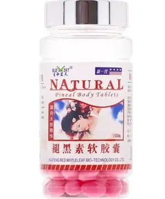 Капсулы для улучшения сна Melatonin (Pineal Body Tablets) 500 мг, 100 шт., Natural