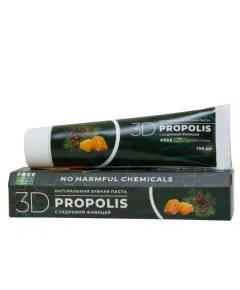ЗУБНАЯ ПАСТА «3D PROPOLIS», 100 мл., Жива