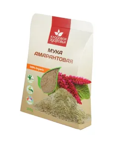 Мука амарантовая 200гр , Кладовая здоровья