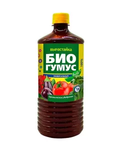 Биогумус универсальный, удобрение, 1л, Вырастайка