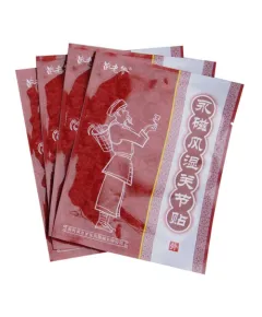 Магнитный пластырь Miaolaodi (красный) при артритах и ревматизме, 2 шт