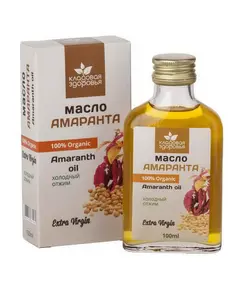 Масло амаранта нераф.высший сорт, 100мл, Кладовая здоровья