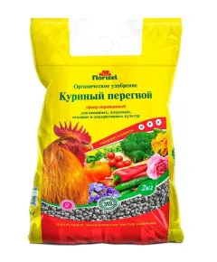 Куриный перегной, гран., 2кг, Florizel, ОУ