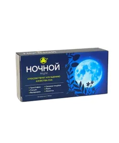 Ночной. Комплекс для улучшения качества сна, 30 таб., Парафарм