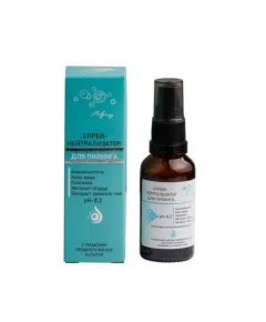 Спрей-нейтрализатор для пилинга, флакон (стекло), коробка 30 мл., Микролиз