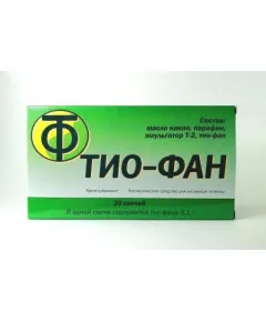 Тиофан. Крем-карандаш с антиоксидантами, 0,1 г., 20 шт, Новосибирский завод антиоксидантов