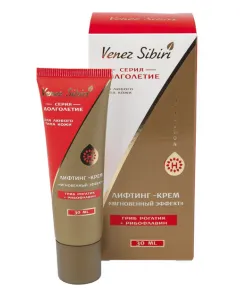 Лифтинг крем Мгновенный эффект. Долголетие. 30 мл. Венец Сибири