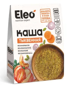 Каша тыквенная, 200 г. (5*40 г), серия Eleo