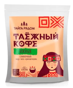 Напиток "Кофе таежный" сливочный (южный), 150 г., серия Тайга рядом