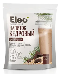 Напиток кедровый шоколадный 150 г., серия Eleo