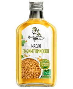 Масло пажитниковое, 250 мл., серия Правильный гурман
