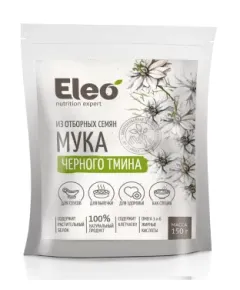 Мука черного тмина, 150 г., серия Eleo
