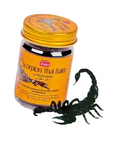 Бальзам Тайский Cкорпион черный, 50 гр., Banna