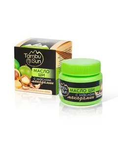 Масло Ши с маслом макадами, 50 мл, TambuSun