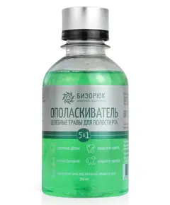 Ополаскиватель для полости рта Целебные травы, 200 мл, Бизорюк