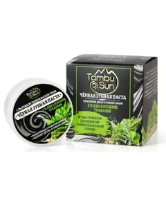 Паста зубная черная с Кавказскими травами, 50 мл, TambuSun