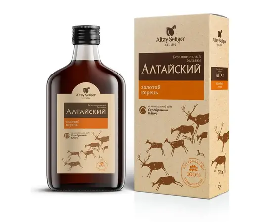 Алтайский бальзам "Золотой корень", 250 мл., Алтай Селигор