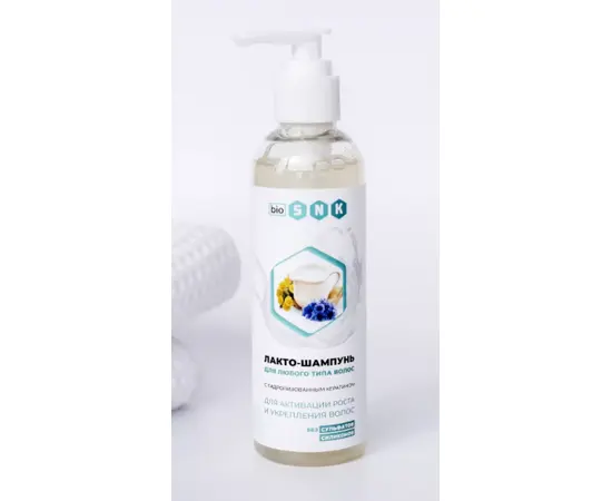 Лакто-шампунь, для любого типа волос, 350мл, BIO SNK