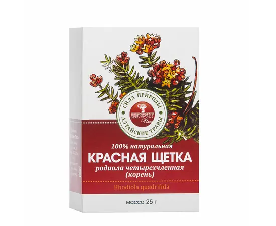 Красная щетка (корневище и корень), 25 гр,  Алфит Плюс