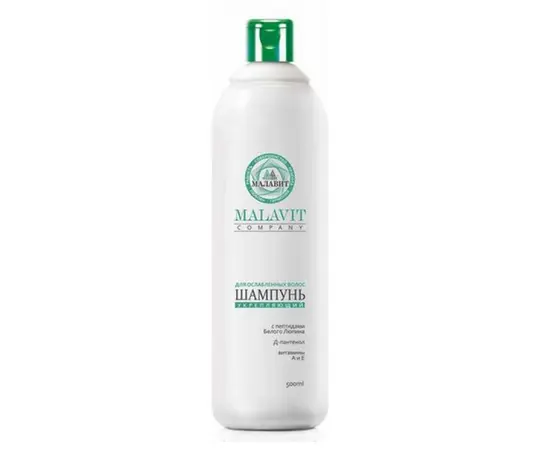Шампунь «Малавит» с пептидами белого люпина, 500 мл., Малавит