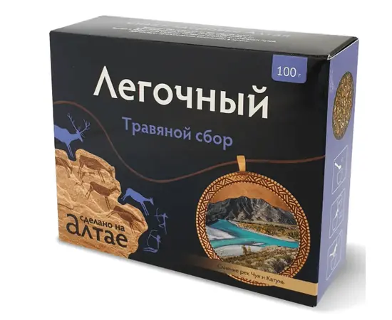 Травяной сбор "Легочный", 100г, Фарм-Продукт