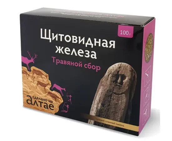 Травяной сбор "Щитовидная железа", 100г, Фарм-Продукт