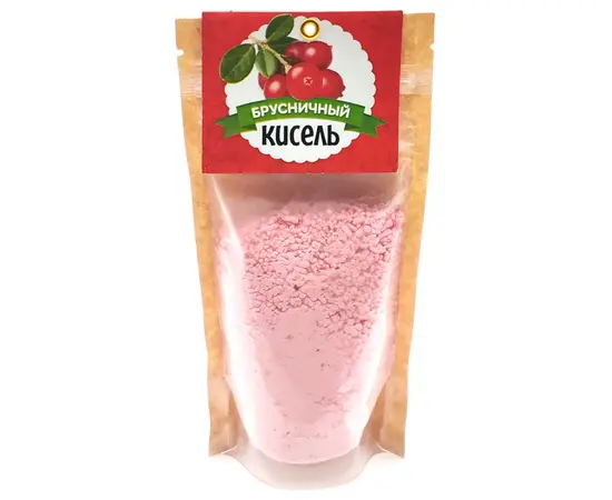 Кисель Брусничный, 140г, Алтай Старовер