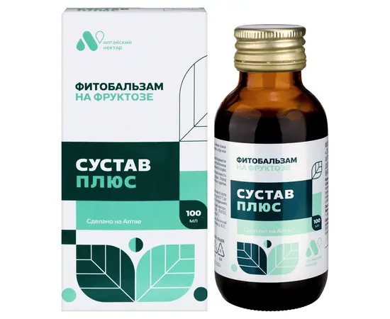 Сустав плюс Фитобальзам на фруктозе, 100 мл