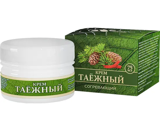 Крем Таежный (для суставов) согревающий, 75 мл